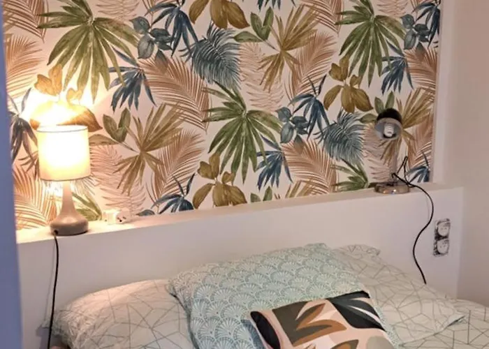 Grand Sophie Coin Nuit Cosy Renove Avec Gout Wi-fi Balcon Parking 50m Des Cures Libre 14 Juin Au 21 Aout Amélie-les-Bains-Palalda
