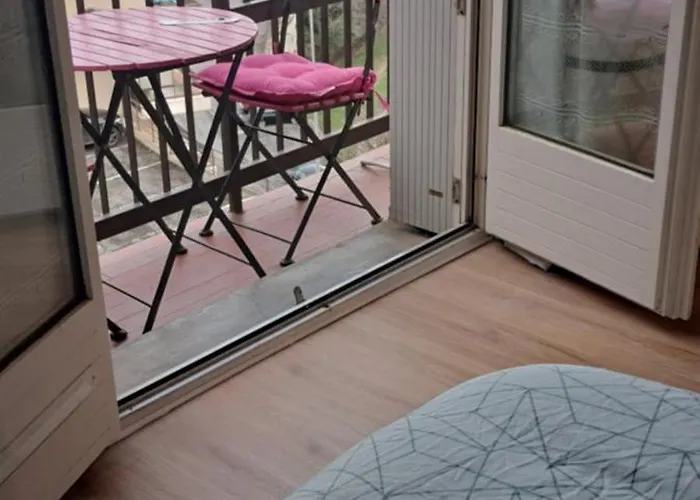 Apartment Grand Sophie Coin Nuit Cosy Renove Avec Gout Wi-fi Balcon Parking 50m Des Cures Libre 14 Juin Au 21 Aout