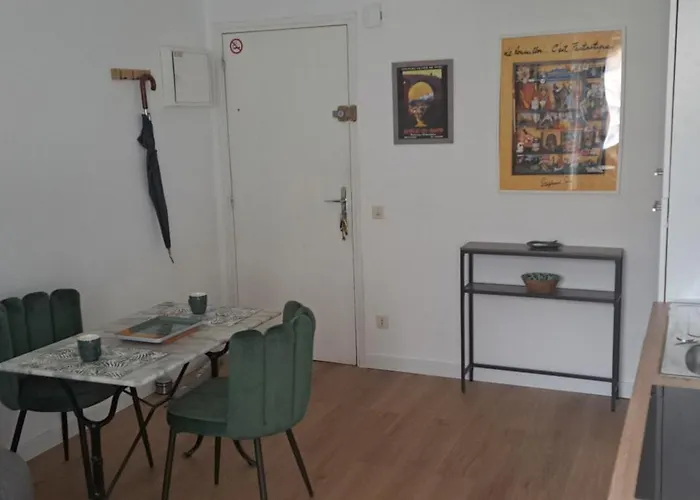 Grand Sophie Coin Nuit Cosy Renove Avec Gout Wi-fi Balcon Parking 50m Des Cures Libre 4 Juillet Au 21 Aout Διαμέρισμα *